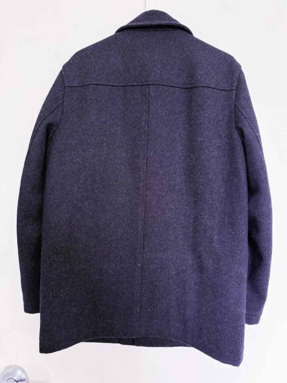 J. Crew Pea Coat, University model. Mens Medium, insulated.